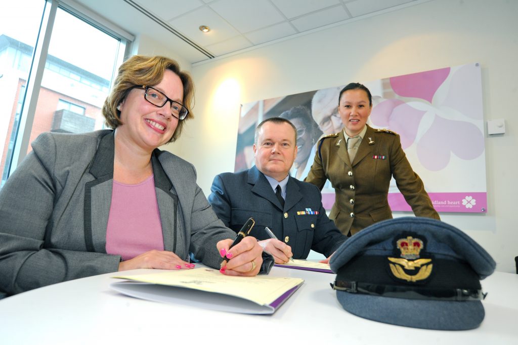 Midland Heart sign the Armed Forces Covenant