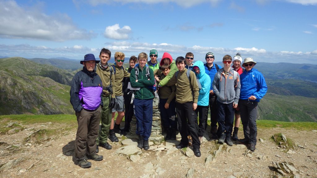 Wrekin College CCF adventure training