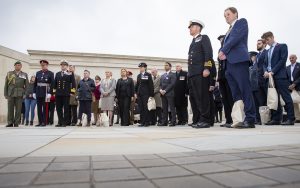 Remembrance Service at Armed Forces Memorial