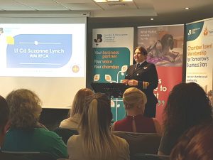 Lt Cdr Suzanne Lynch Speaking