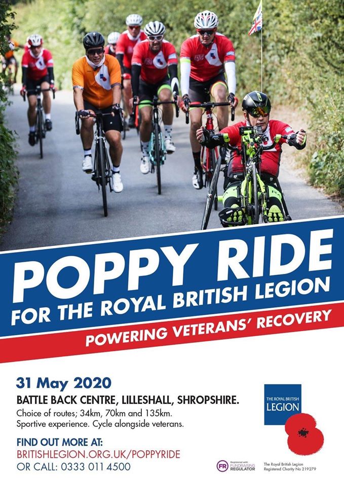 Royal British Legion Poppy Ride 2020