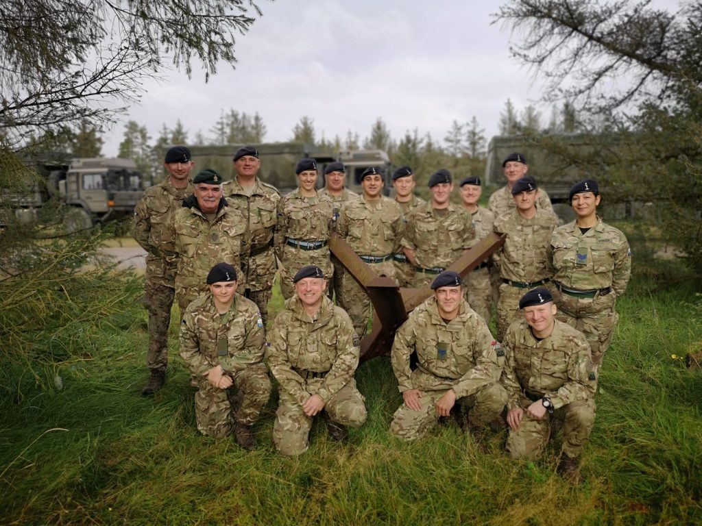 Sig Regt Infantry Support Team Ex Viking Star, Denmark