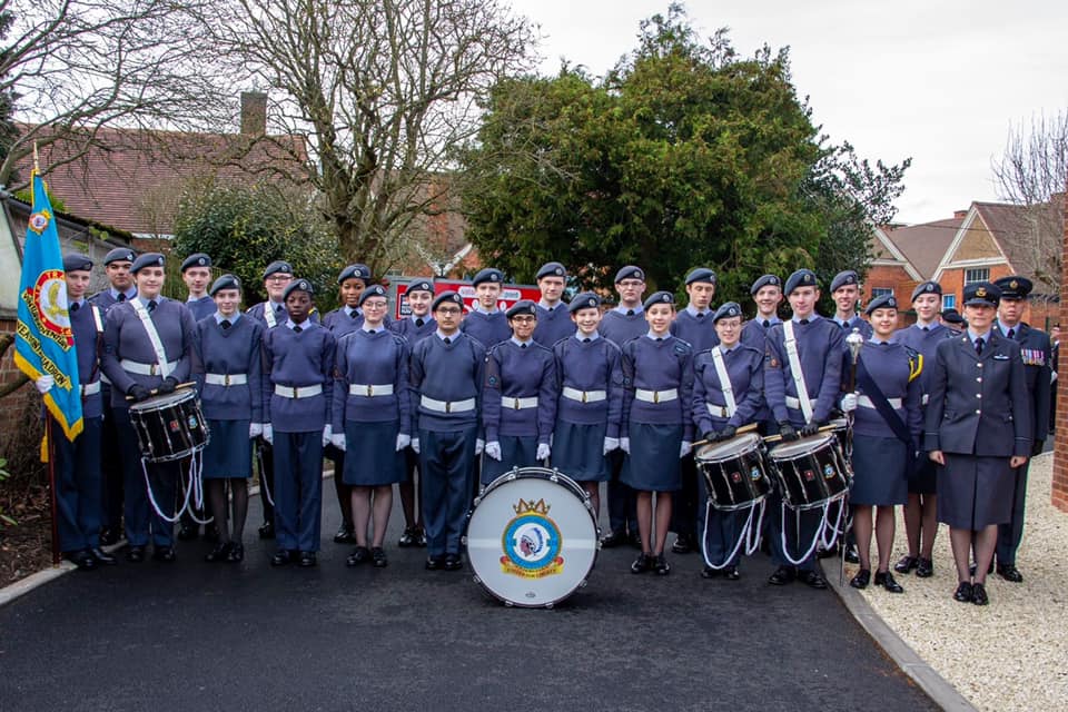 RAF Air Cadets from 121 Squadron ATC