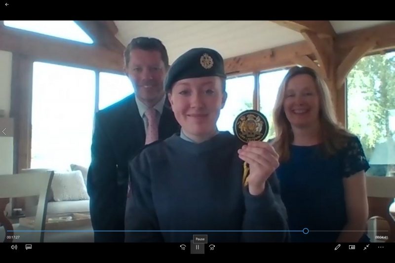 Telford Air Cadet (CCF) becomes one of the newest Lord Lieutenant's Cadets