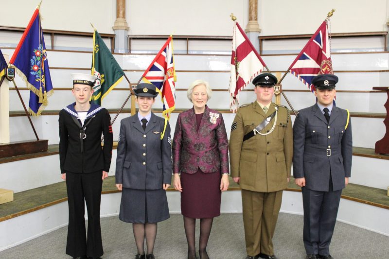 Incoming Lord Lieutenants Cadets for Herefordshire