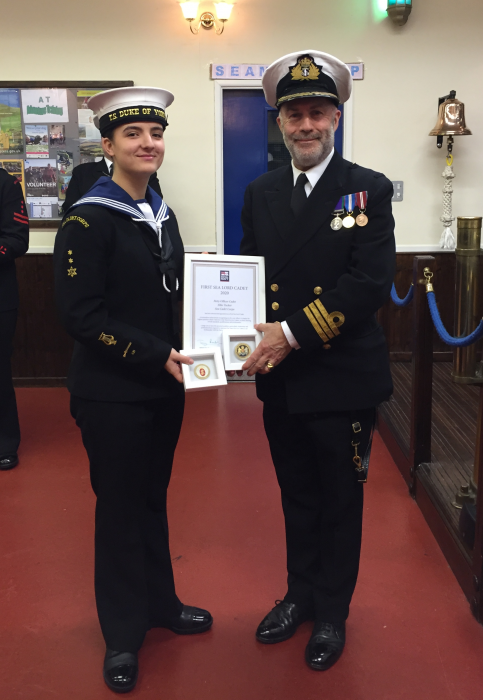 Petty Officer Cadet Tucker - Malvern Sea Cadet Corps