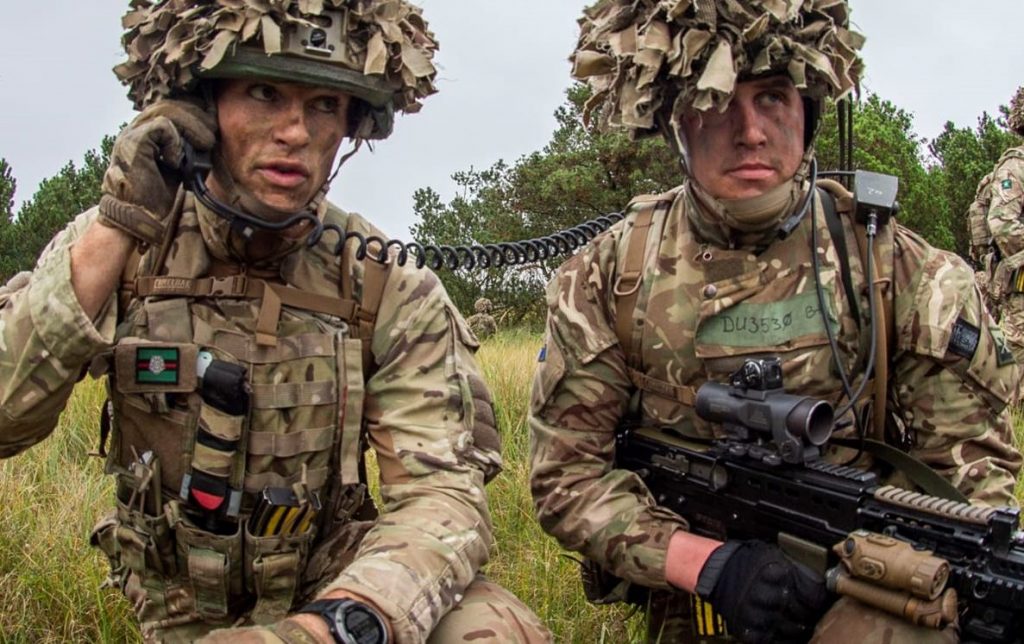 Army Reservists on exercise in Norway