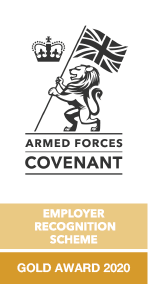 Defence Employer Recognition Scheme Gold Award 2020