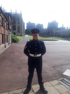 Redditch Reservist - LCpl Smith at Queens Birthday