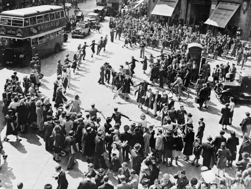 VJ Celebrations in London, August 1945