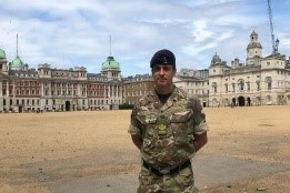 Reservist from 37 Signal Regiment deployed to help Covid-19 pandemic