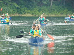 TS Stirling Cadets enjoying water sports