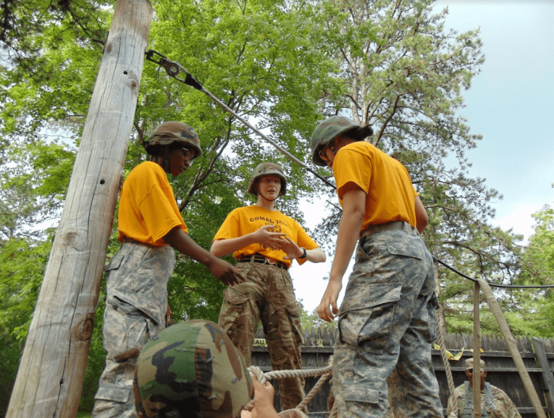 TS Stirling Sea Cadets take part in leadership and teamwork activities