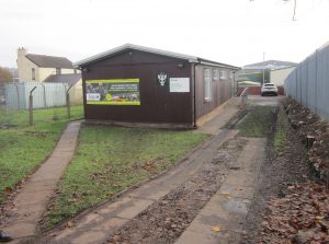 Cadet hut before refurbishment