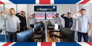 Superfast IT staff #SalouteOurForces for Armed Forces Week