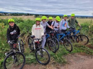Shropshire Army Cadet Force take part in mountain biking 