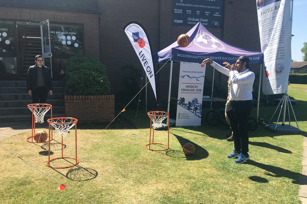 WLTSC host the RAF Tennis Championships as well as a number of activities for members and local community groups to take part in, such as sports activities to test coordination and aim