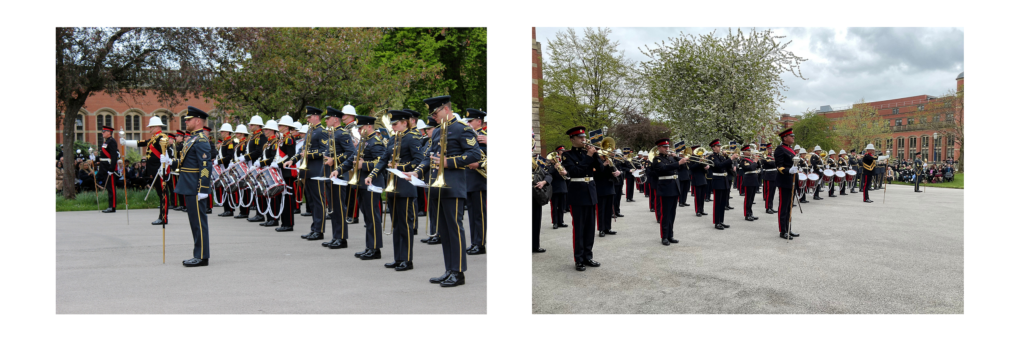 Massed Bands Beating Retreat