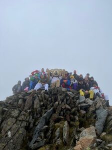 Group photograph on the summit.