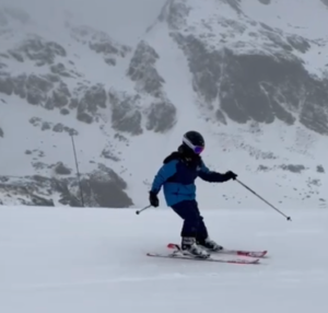 Skiing in Andora.