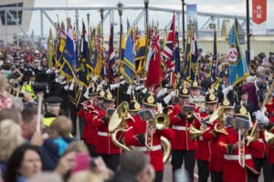 Armed Forces Day parade.