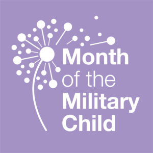 Month of the Military Child logo.