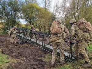 Command leadership training at Swynnerton.